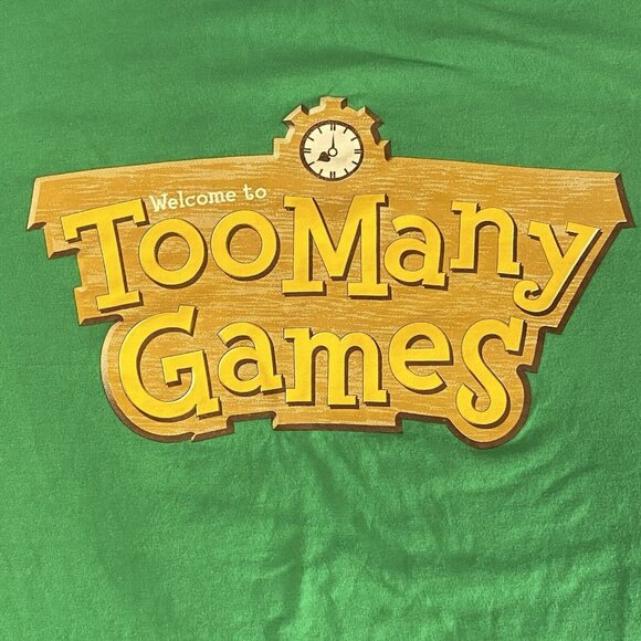 Too Many Games Convention T Shirt 2019 Collectible Merch Semi Fitted Men's XL - Picture 5 of 7